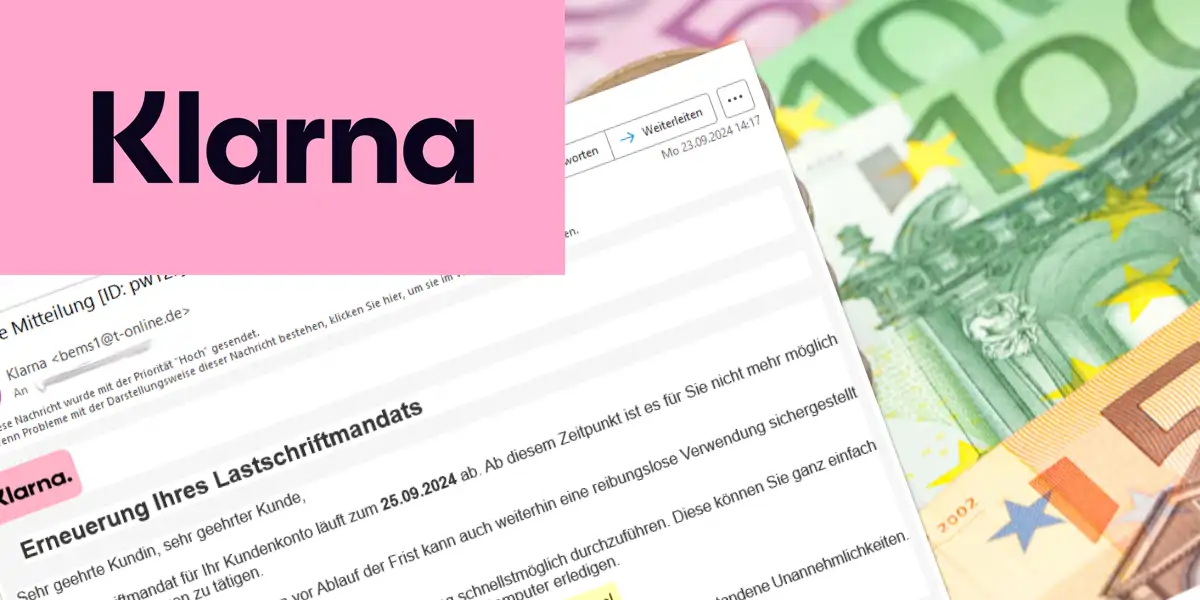 Klarna Phishing E-Mails